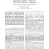 Performance under Failures of DAG-based Parallel Computing
