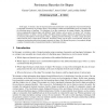 Persistence Barcodes for Shapes