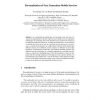 Personalisation of Next Generation Mobile Services