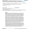 Phase analysis of circadian-related genes in two tissues