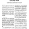 Phase Coupled Code Generation for DSPs Using a Genetic Algorithm
