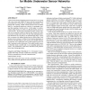 Phero-trail: a bio-inspired location service for mobile underwater sensor networks