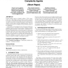 Physical parameter optimization in swarms of ultra-low complexity agents