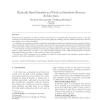 Physically based simulation of cloth on distributed memory architectures