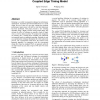Placement Driven Retiming with a Coupled Edge Timing Model