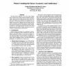 Planar Catadioptric Stereo: Geometry and Calibration