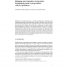 Planning and control for cooperative manipulation and transportation with aerial robots