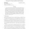 Planning with Noisy Probabilistic Relational Rules