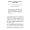 Plant Texture Classification Using Gabor Co-occurrences