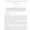 Polynomial filtering in latent semantic indexing for information retrieval