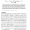 Polynomial Time Algorithms for Ratio Regions and a Variant of Normalized Cut