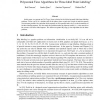 Polynomial Time Algorithms for Three-Label Point Labeling