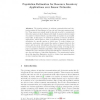 Population Estimation for Resource Inventory Applications over Sensor Networks
