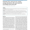 Potentials 'R'Us web-server for protein energy estimations with coarse-grained knowledge-based potentials