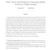 Power control and scheduling for guaranteeing quality of service in cellular networks