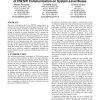 Power estimation for architectural exploration of HW/SW communication on system-level buses