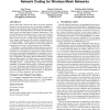Practical defenses against pollution attacks in intra-flow network coding for wireless mesh networks