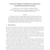 Practical Design of Globally-Asynchronous Locally-Synchronous Systems