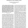Practical Results of High Resolution AOA Estimation by the Synthetic Array