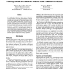Predicting Outcome for Collaborative Featured Article Nomination in Wikipedia