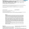 Predicting state transitions in the transcriptome and metabolome using a linear dynamical system model