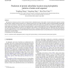 Prediction of protein subcellular location using hydrophobic patterns of amino acid sequence