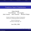 Predictive search distributions