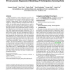 Privacy-aware regression modeling of participatory sensing data