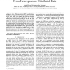 Privacy-Preserving Bayesian Network Learning From Heterogeneous Distributed Data