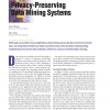Privacy-Preserving Data Mining Systems