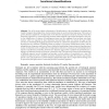 Probabilistic annotation of protein sequences based on functional classifications