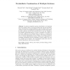 Probabilistic Combination of Multiple Evidence