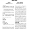 Probabilistic embeddings of bounded genus graphs into planar graphs