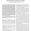 Probabilistic Model-Based Diagnosis: An Electrical Power System Case Study