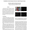 Probabilistic occlusion boundary detection on spatio-temporal lattices