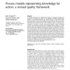 Process models representing knowledge for action: a revised quality framework