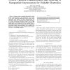 Process Variation Characterization and Modeling of Nanoparticle Interconnects for Foldable Electronics