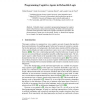 Programming Cognitive Agents