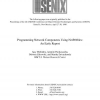 Programming Network Components Using NetPebbles: An Early Report