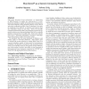 Project Kittyhawk: building a global-scale computer: Blue Gene/P as a generic computing platform