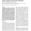 PROMALS3D web server for accurate multiple protein sequence and structure alignments