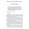 Property-based Semantic Similarity: What Counts?