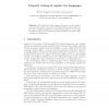 Property Testing of Regular Tree Languages
