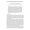 ProUD: Probabilistic Ranking in Uncertain Databases