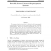 Provably Secure Universal Steganographic Systems