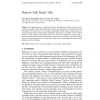 Push-to-Talk Social Talk