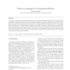 Python: a language for computational physics