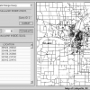 Continuous Query Processing of Spatio-temporal Data Streams in PLACE