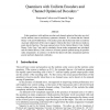 Quantizers with Uniform Encoders and Channel Optimized Decoders
