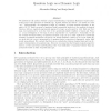 Quantum logic as a dynamic logic